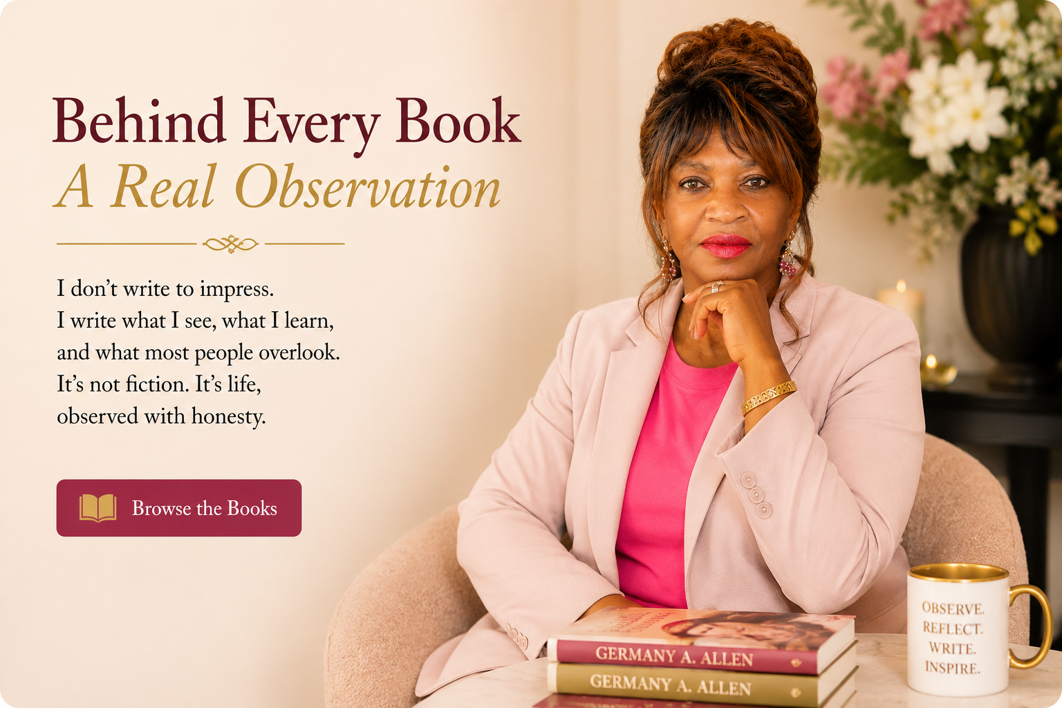 Behind Every Book — A Real Observation